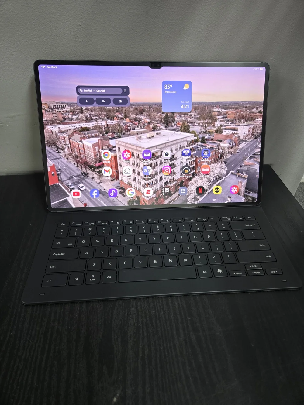 Samsung Book Cover Keyboard Slim - Galaxy Tab S10/S9 Ultra